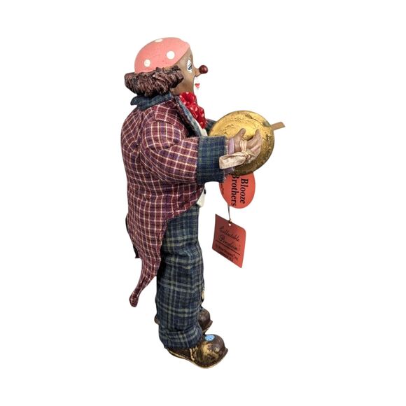 Vintage Hobo Clown Doll: Show Stopper Collectible Circus Decor - Picture 2 of 8